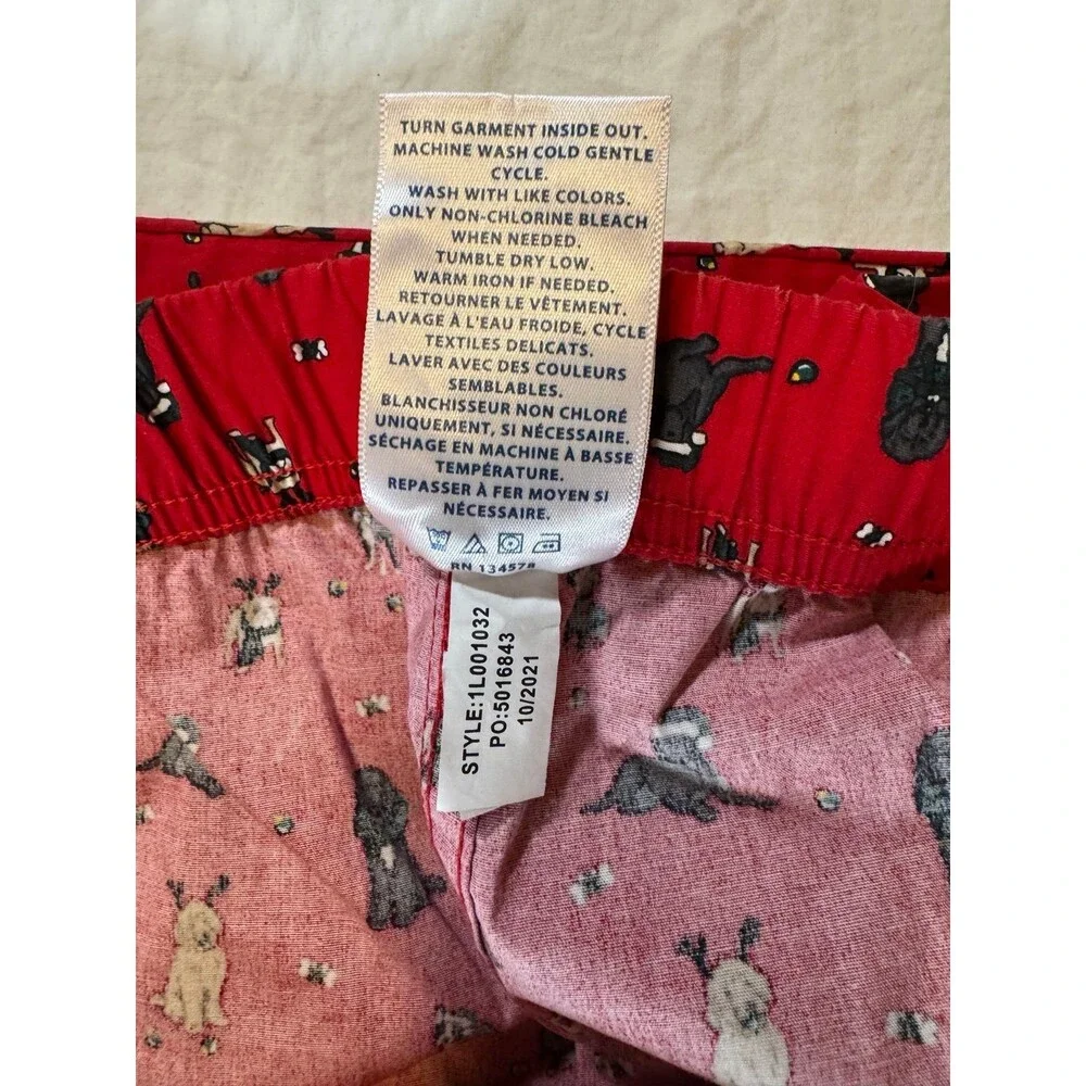 NWOT Vineyard Vines Men's Friends Dogs Printed Holiday Lounge Pants size L